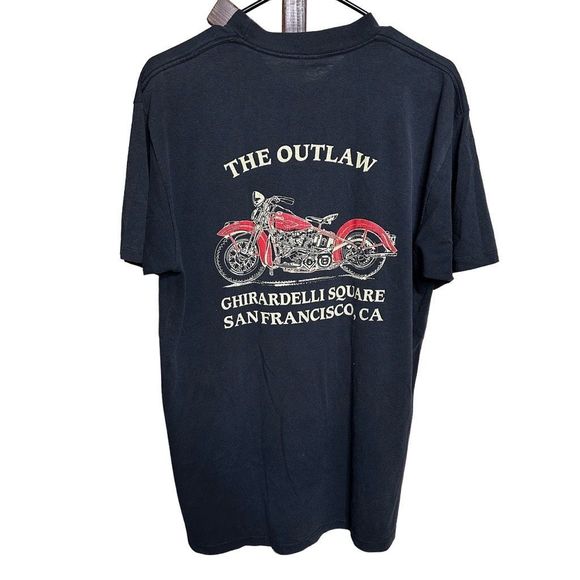 VTG 1992 Harley Davidson 3D Emblem T Shirt USA XL - Picture 6 of 9